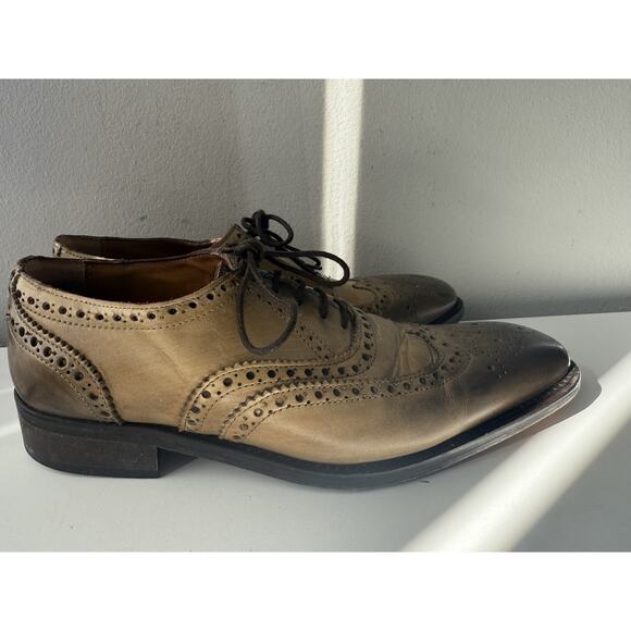Florsheim Royal Imperial Wingtip Brogue Shoes | Made in Italy | Leather | EU 41 main image 7